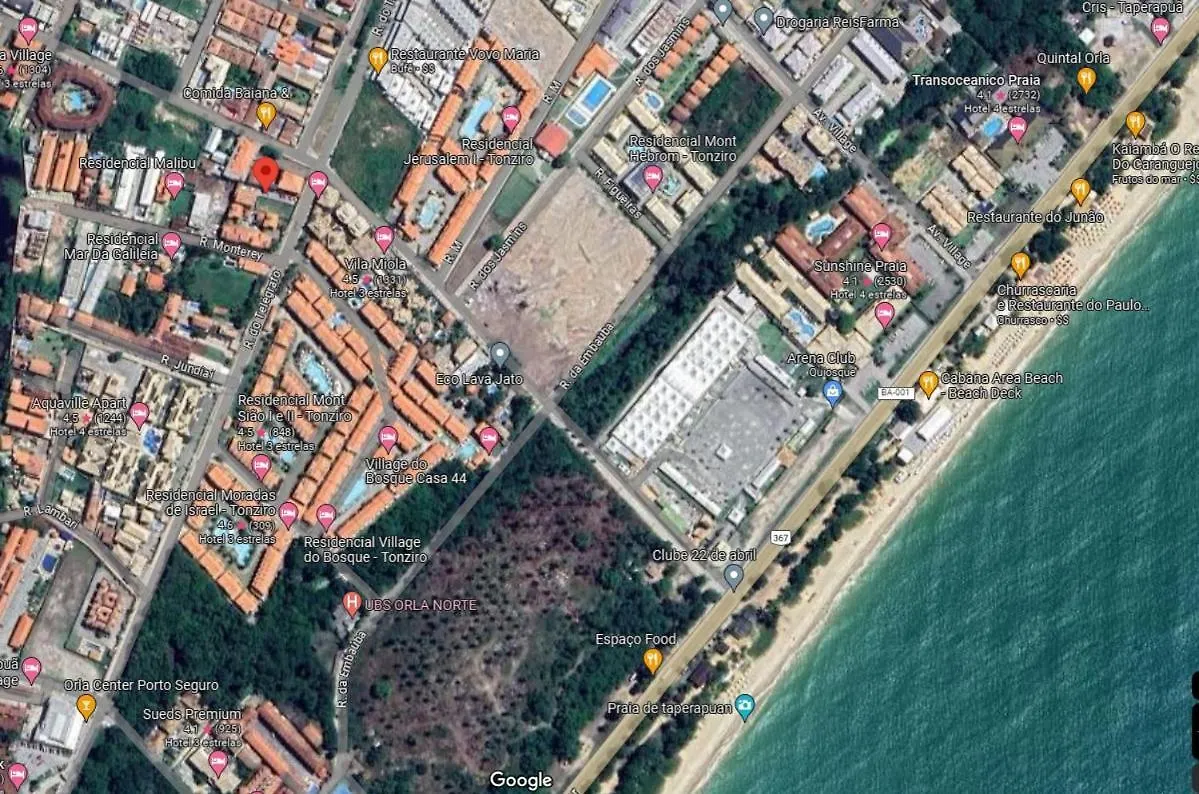 Condominio Na Praia De Taperapuan A 350 M Do Complexo Axe Moi Porto Seguro Apartment